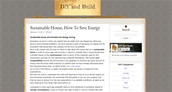 Desktop Screenshot of diyandbuild.com
