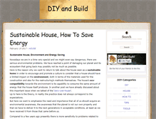 Tablet Screenshot of diyandbuild.com